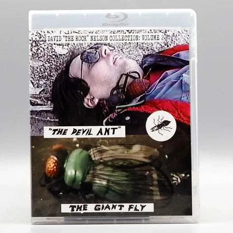 Saturn's Core David "The Rock" Nelson Collection: Volume 2 Blu-Ray cover featuring scenes from "The Devil Ant" and "The Giant Fly".