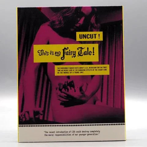 The American Genre Film Archive Drug-O-Rama Video Party Blu-Ray with slipcover featuring uncut vintage psychedelic drug-themed exploitation film artwork