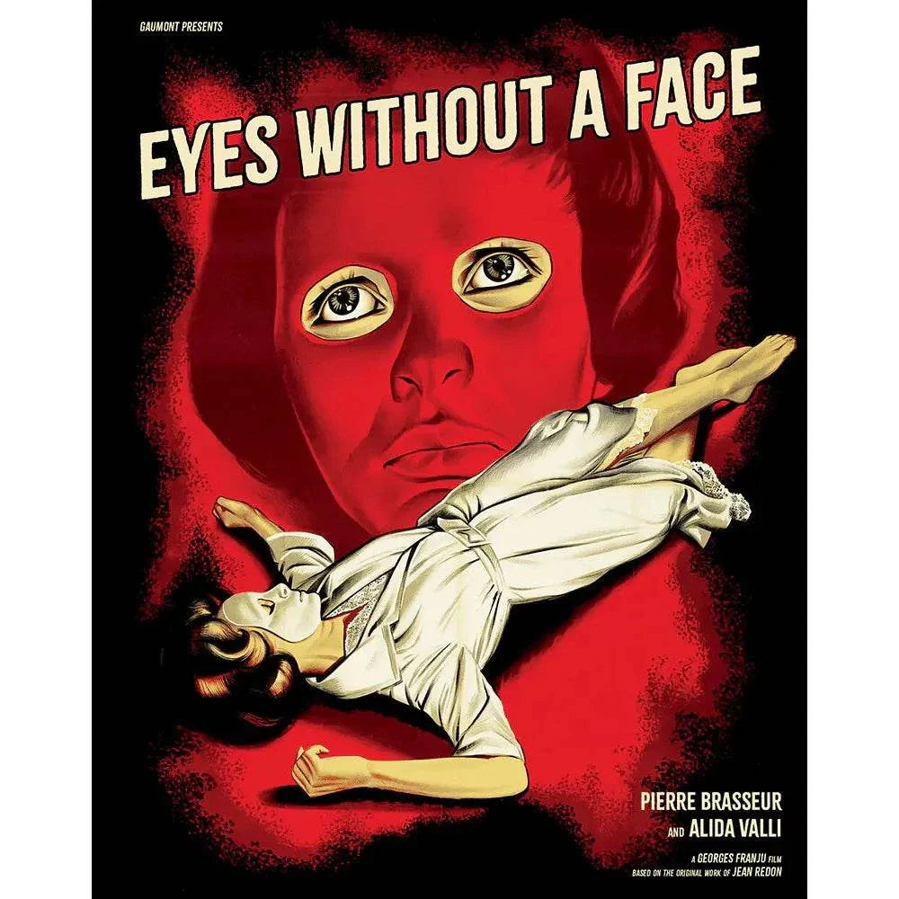 Eyes Without A Face 1960 horror film 4K Blu-ray collector's edition with rigid slipcase and extras from Umbrella Entertainment