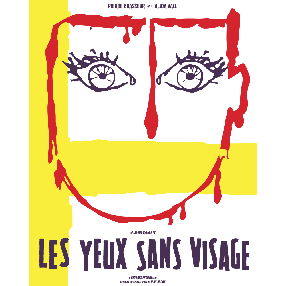 Eyes Without A Face 1960 horror film 4K Blu-ray collector's edition with original poster artwork and bonus features