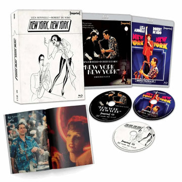 New York, New York 1977 limited edition 3-disc Blu-ray set with hardcover booklet and director's cut packaging