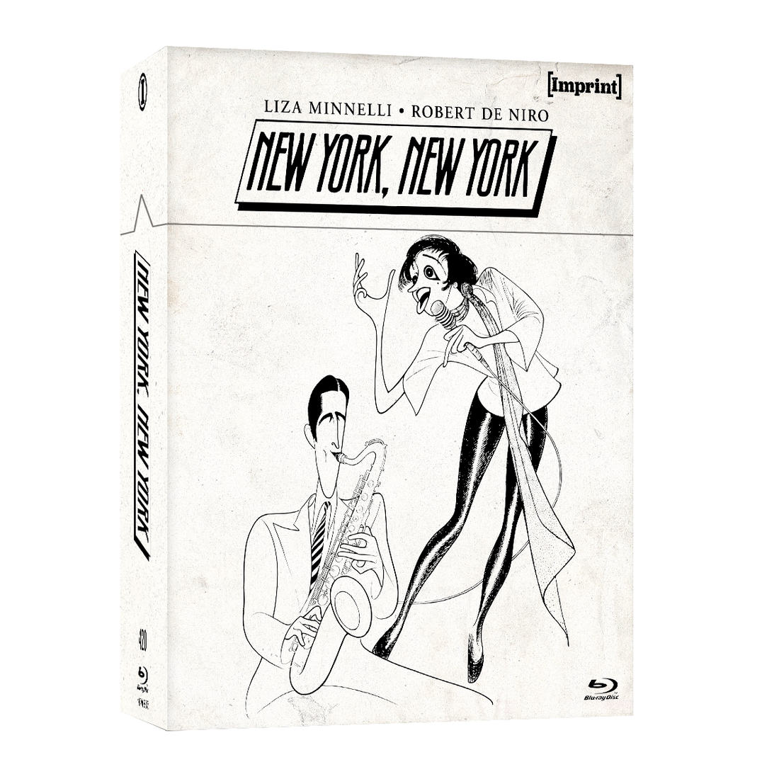 New York, New York 1977 limited edition 3-disc Blu-ray set with hardcover booklet and director's cut packaging