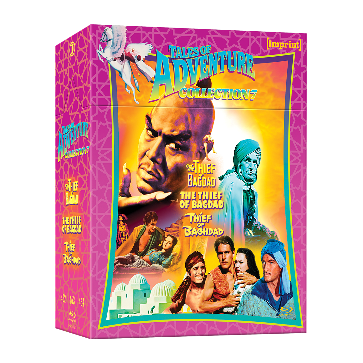 PRE-ORDER: Tales Of Adventure - Collection 7 (1924 - 1961) Blu-Ray 3-Disc Limited Edition Hardbox