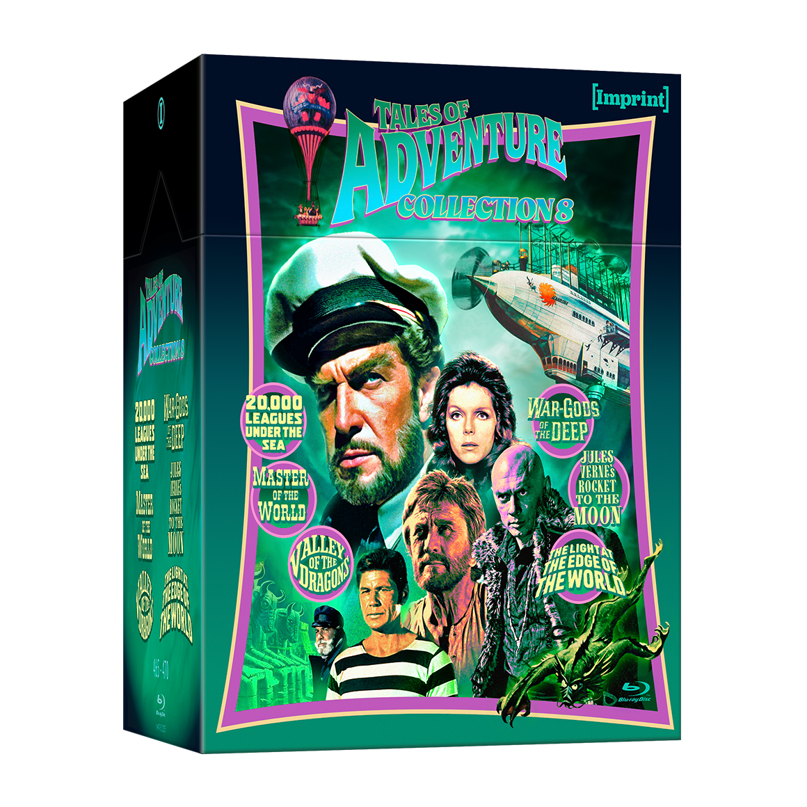 PRE-ORDER: Tales Of Adventure - Collection 8 (1916 - 1971) Blu-Ray 6-Disc Limited Edition Hardbox