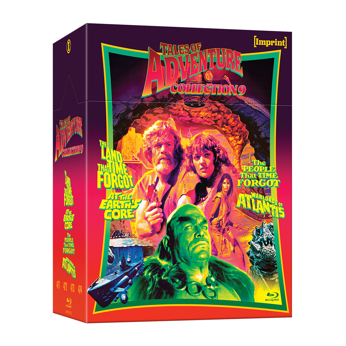 PRE-ORDER: Tales Of Adventure - Collection 9 (1974 - 1978) Blu-Ray Box Set 4-Disc Limited Edition Hardbox