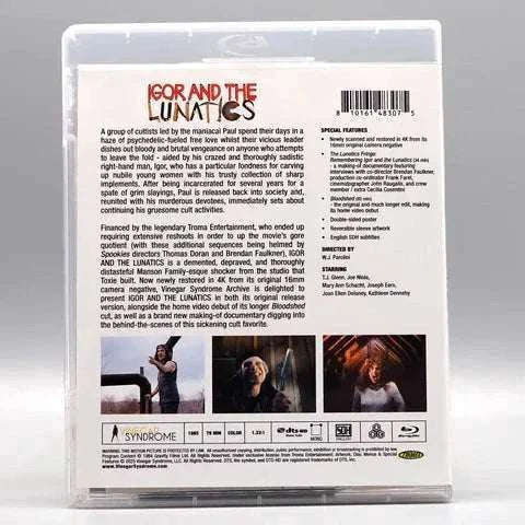 Vinegar Syndrome Archive (VSA) - Igor and the Lunatics Blu-Ray