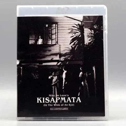 Kisapmata Blu-Ray with slipcover featuring restored 4K psychological horror, directed by Mike De Leon.