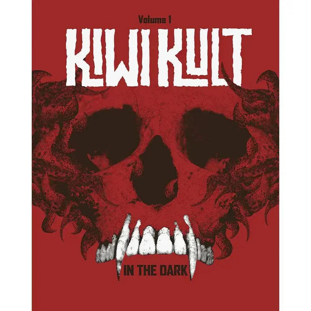 Kiwi Kult Volume 1 Blu-Ray box set featuring three New Zealand horror films with original cover art and discs.