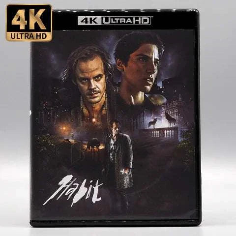 Vinegar Syndrome 4K UHD Blu-ray of Larry Fessenden's films Habit and No Telling with slipcase and booklet.