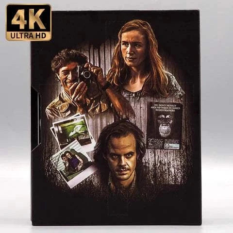 Vinegar Syndrome 4K UHD and Blu-ray set of Larry Fessenden films Habit and No Telling with slipcase and booklet featuring horror genre artwork