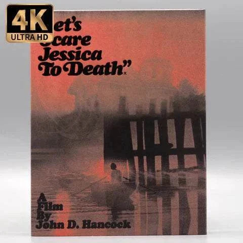 Vinegar Syndrome Let's Scare Jessica to Death 4K UHD Blu-Ray Slipcase Art