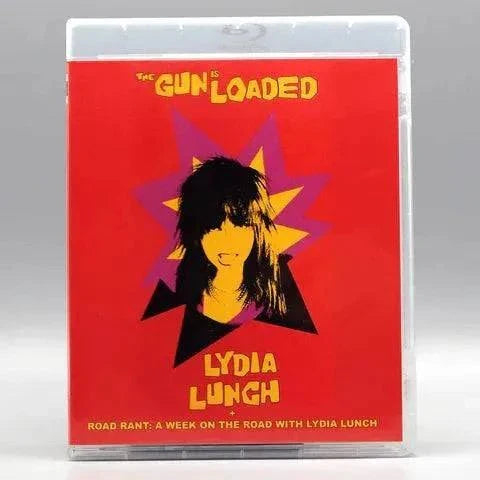 Saturn's Core Blu-Ray featuring Lydia Lunch's "The Gun is Loaded" and "Road Rant" with slipcover.