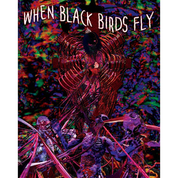Pre-order When Black Birds Fly Blu-Ray animated horror film cover art