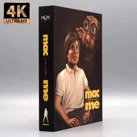Vinegar Syndrome Ultra Mac and Me 4K UHD and Blu-ray slipcase edition with restored 35mm film and bonus features