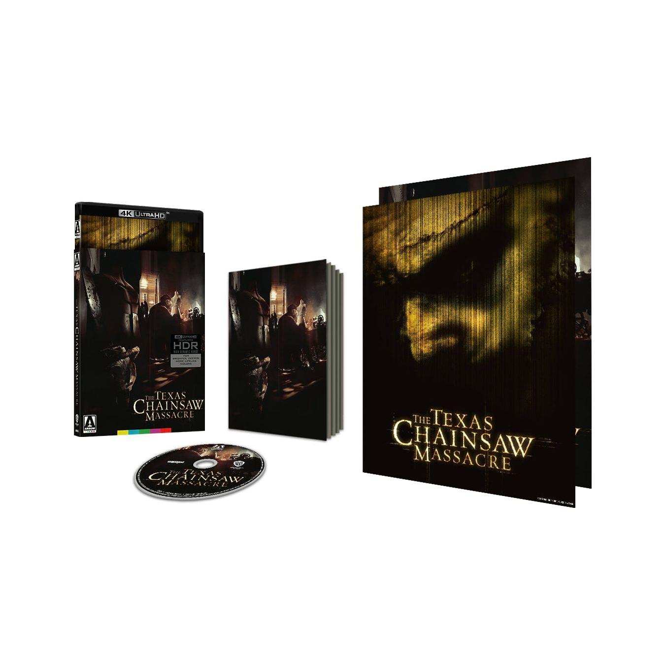 The Texas Chainsaw Massacre 2003 limited edition 4K UHD Blu-ray with slipcover, booklet, and extras