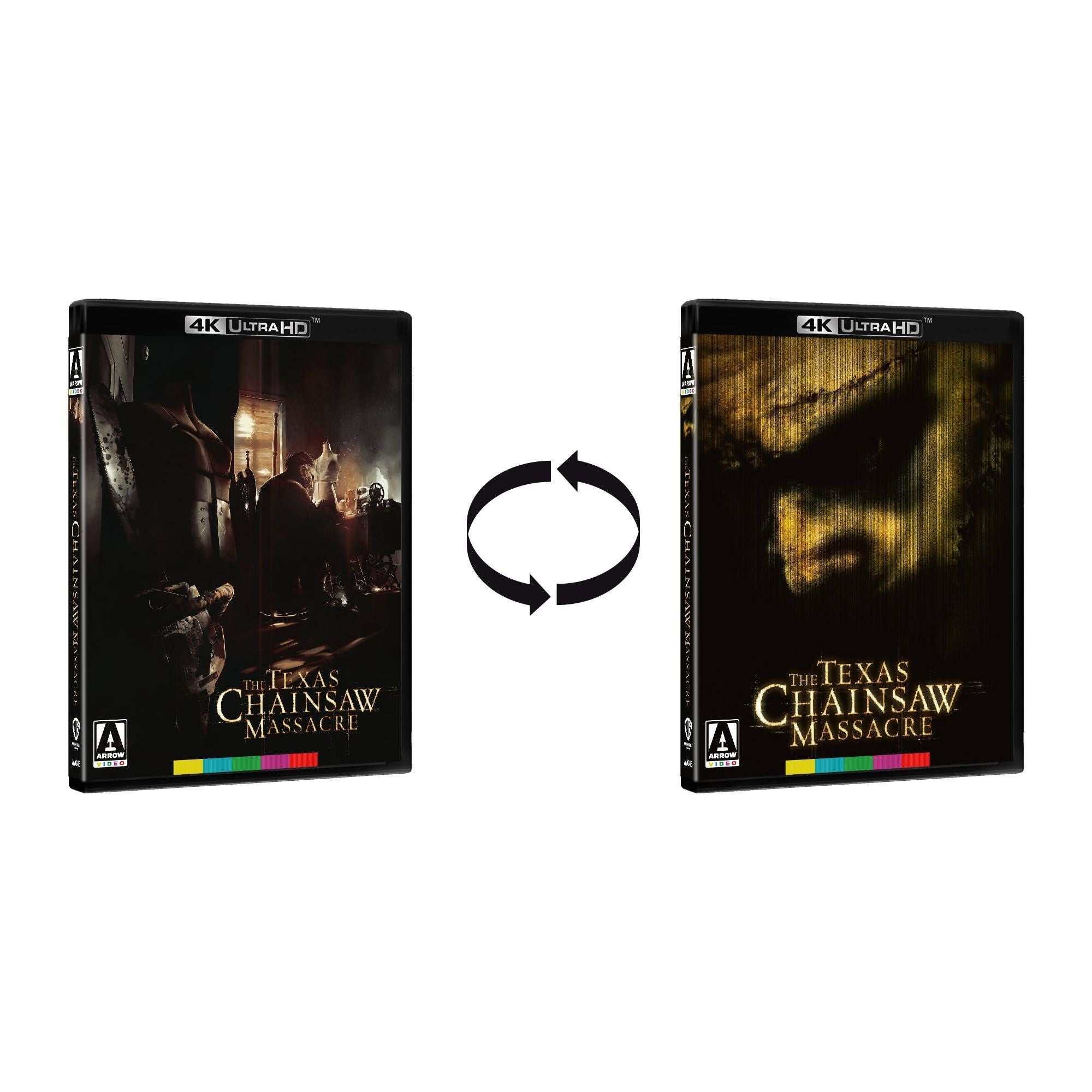 The Texas Chainsaw Massacre 2003 Limited Edition 4K UHD Blu-ray with reversible slipcover and collector's extras