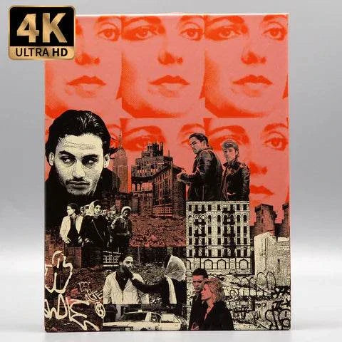 Cinématographe Mixed Blood 4K UHD Blu-ray slipcover with urban graffiti and character collage design