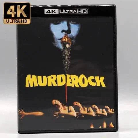 Vinegar Syndrome Murderock 4K UHD Blu-Ray with slipcase and slipcover.