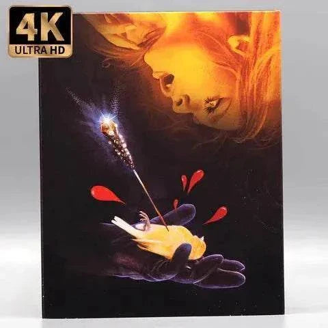 Vinegar Syndrome Murderock 4K UHD Blu-Ray cover with dramatic imagery and 4K Ultra HD label.