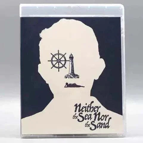 Vinegar Syndrome Labs (VSL) Neither the Sea Nor the Sand Blu-Ray with slipcover featuring silhouette artwork.