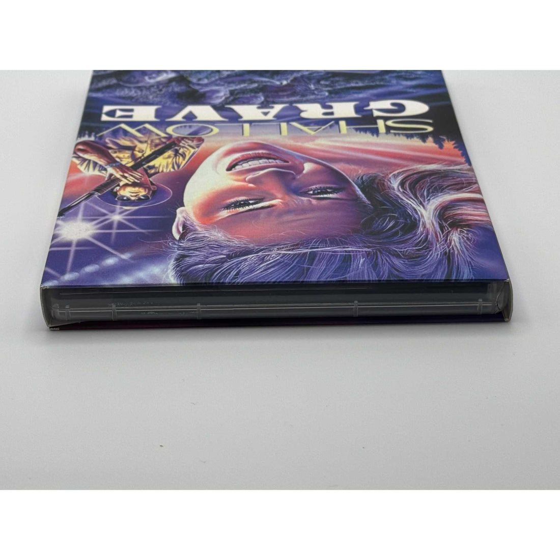 Shallow Grave Blu-Ray used with slipcover, thriller movie by Vinegar Syndrome.