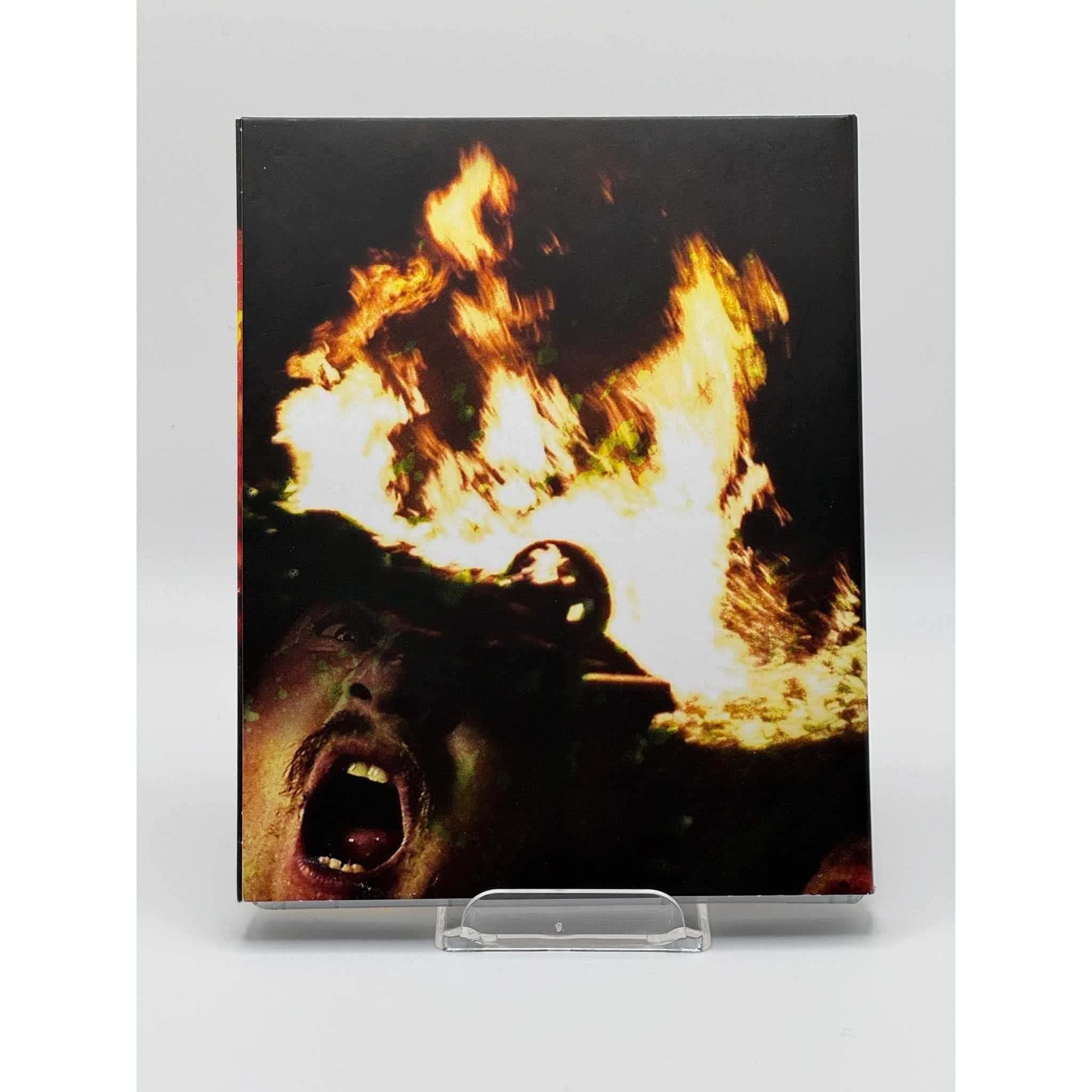 Vile 21 Blu-Ray used, slipcover with minor wear, horror satire film.