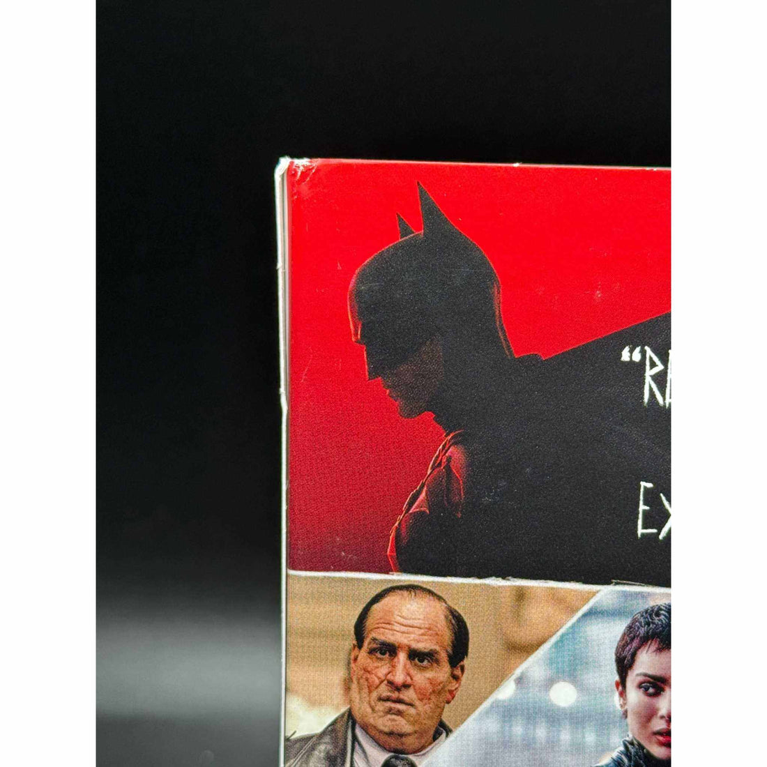 The Batman Limited Edition Blu-Ray with Target Exclusive Slipcover, pre-owned, showing some wear, case sealed.