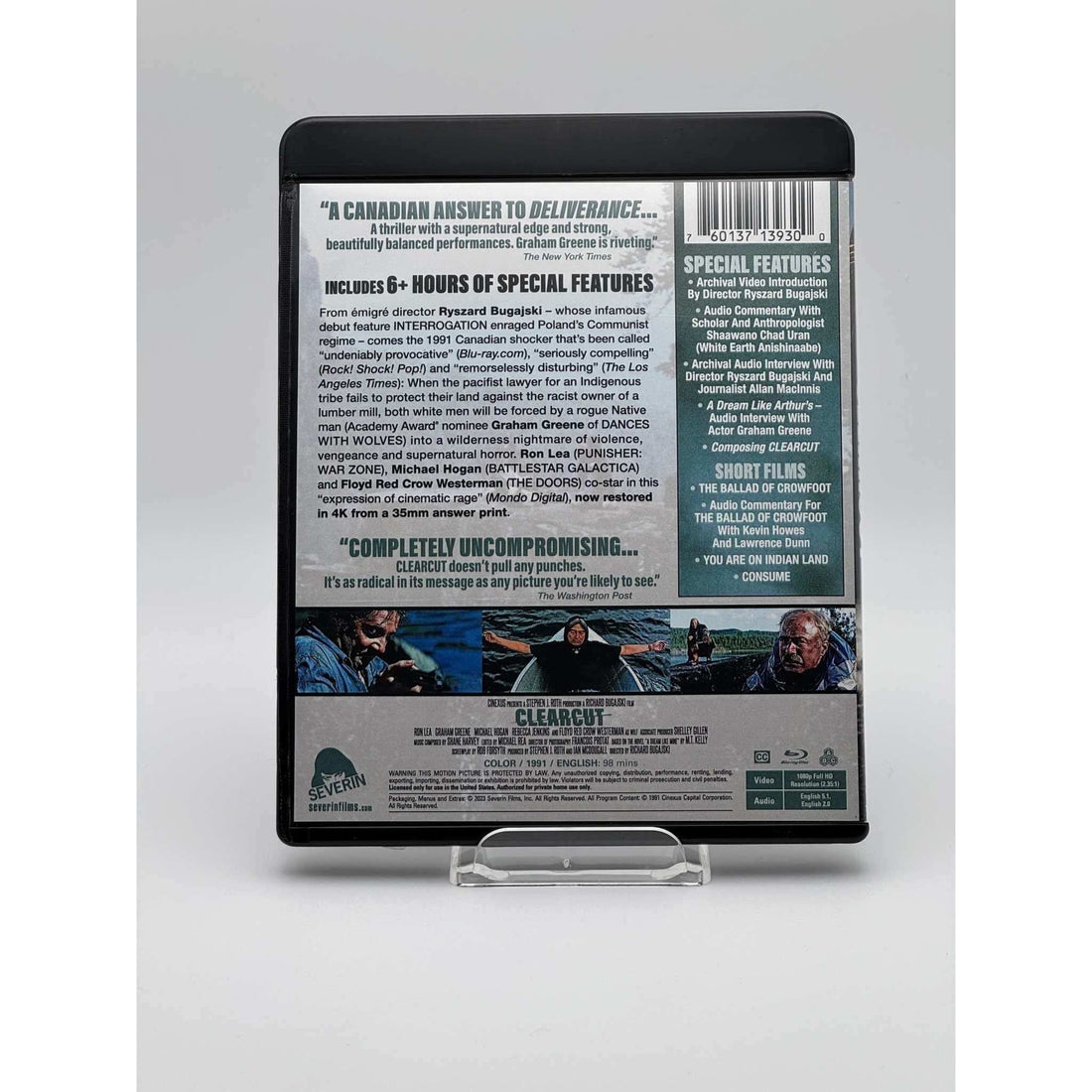 Clearcut Blu-Ray front cover