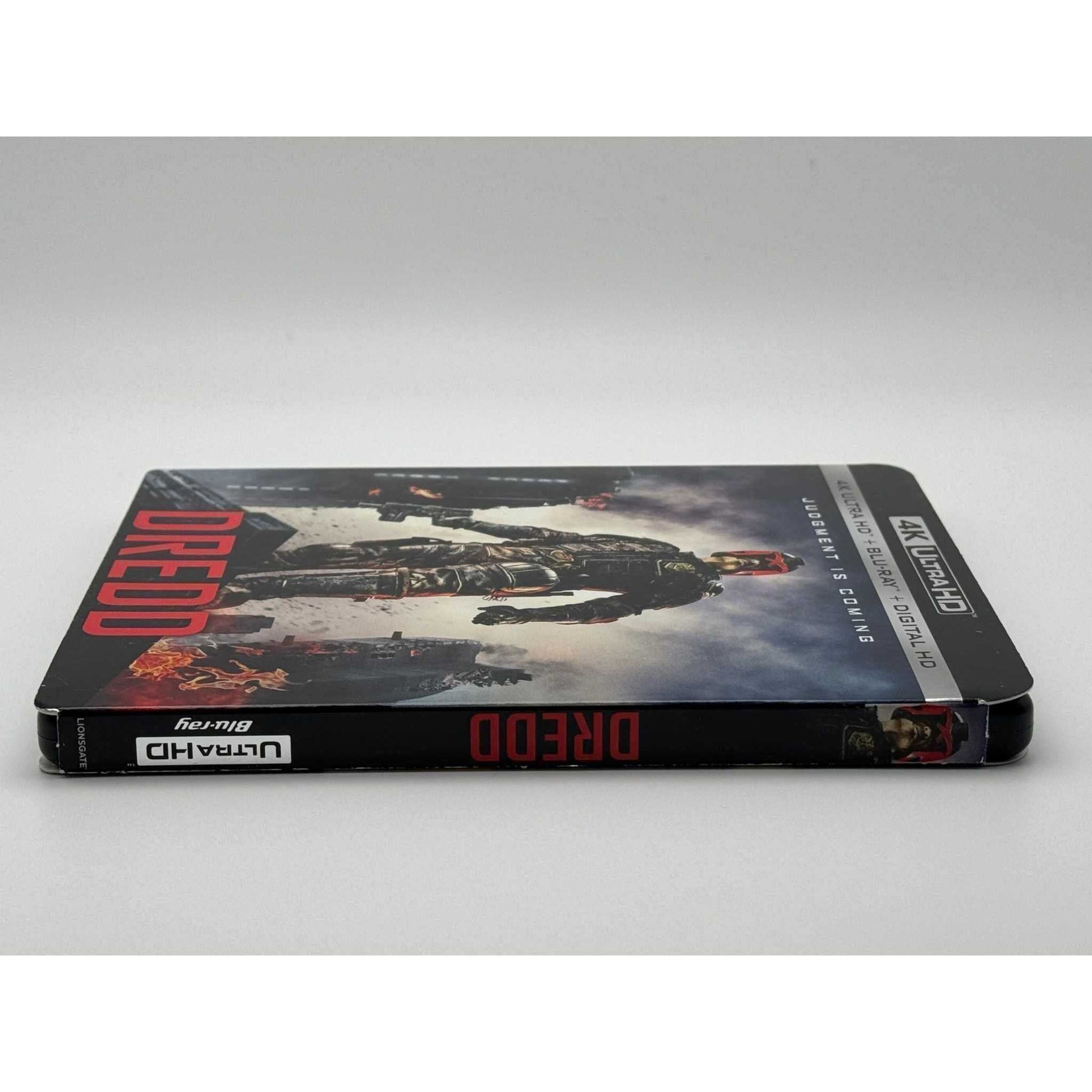 Dredd 4K UHD + Blu-Ray right spine