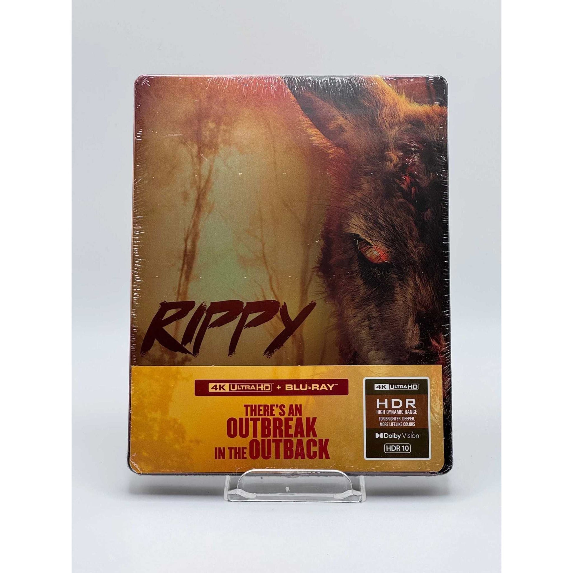 Rippy Limited Edition Steelbook 4K UHD + Blu-ray front cover live picture