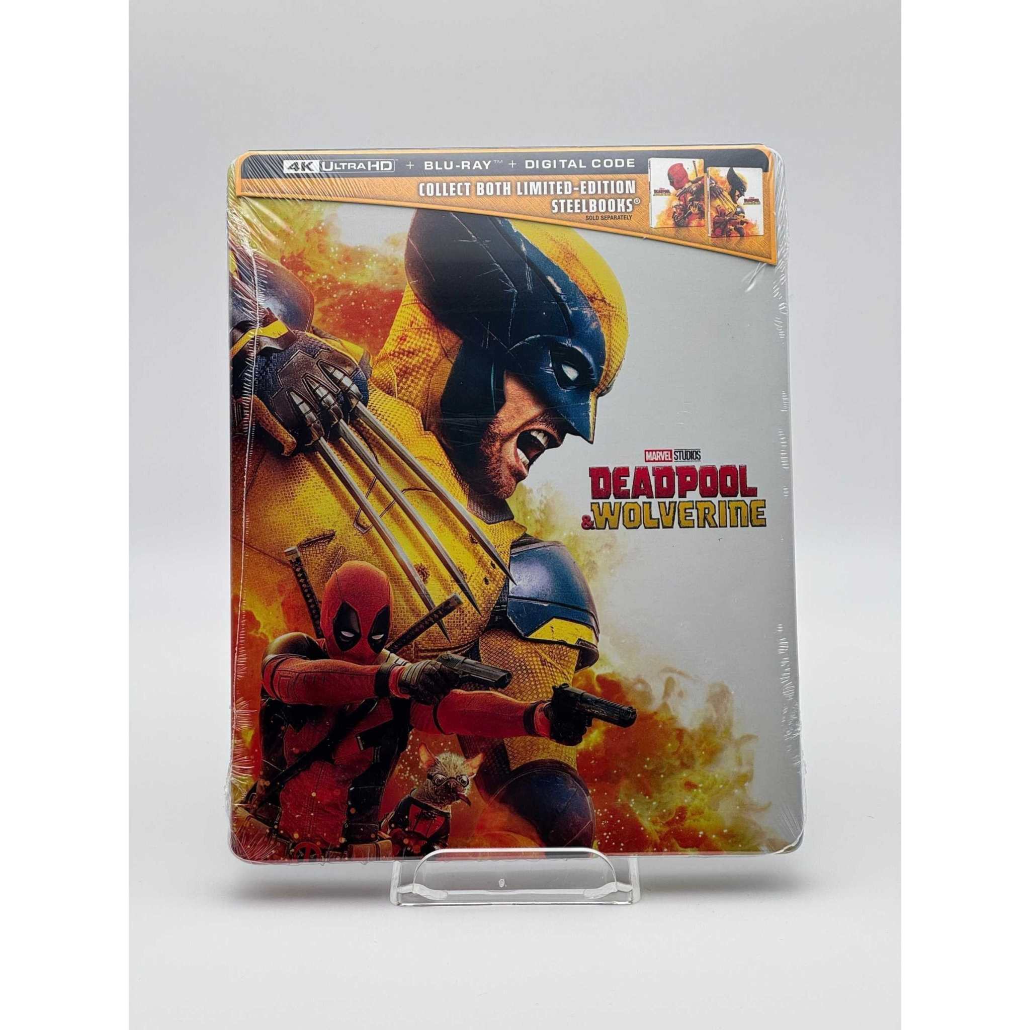 Deadpool And Wolverine (Wolverine Cover) 4K UHD + Blu-Ray live front cover picture