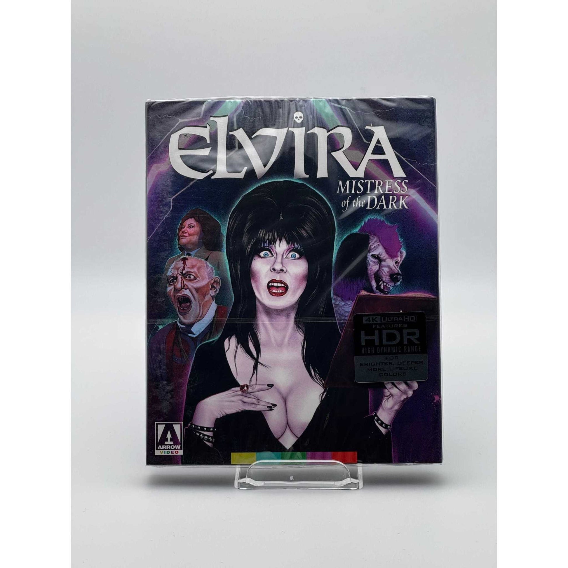 Elvira: Mistress of the Dark Limited Edition 4K UHD with Slipcover live front cover picture