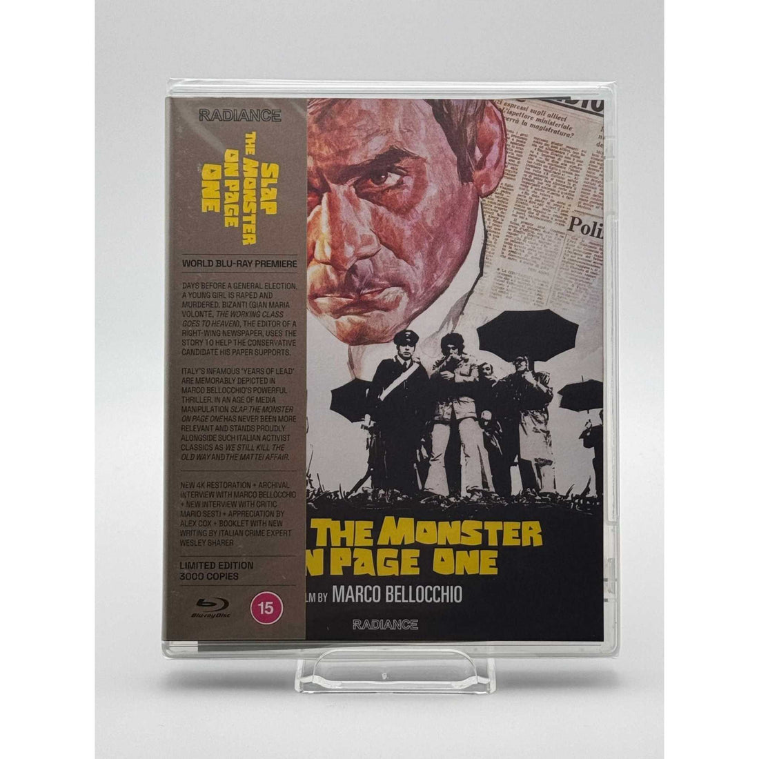 Slap The Monster On Page One Limited Edition Blu-Ray movie cover