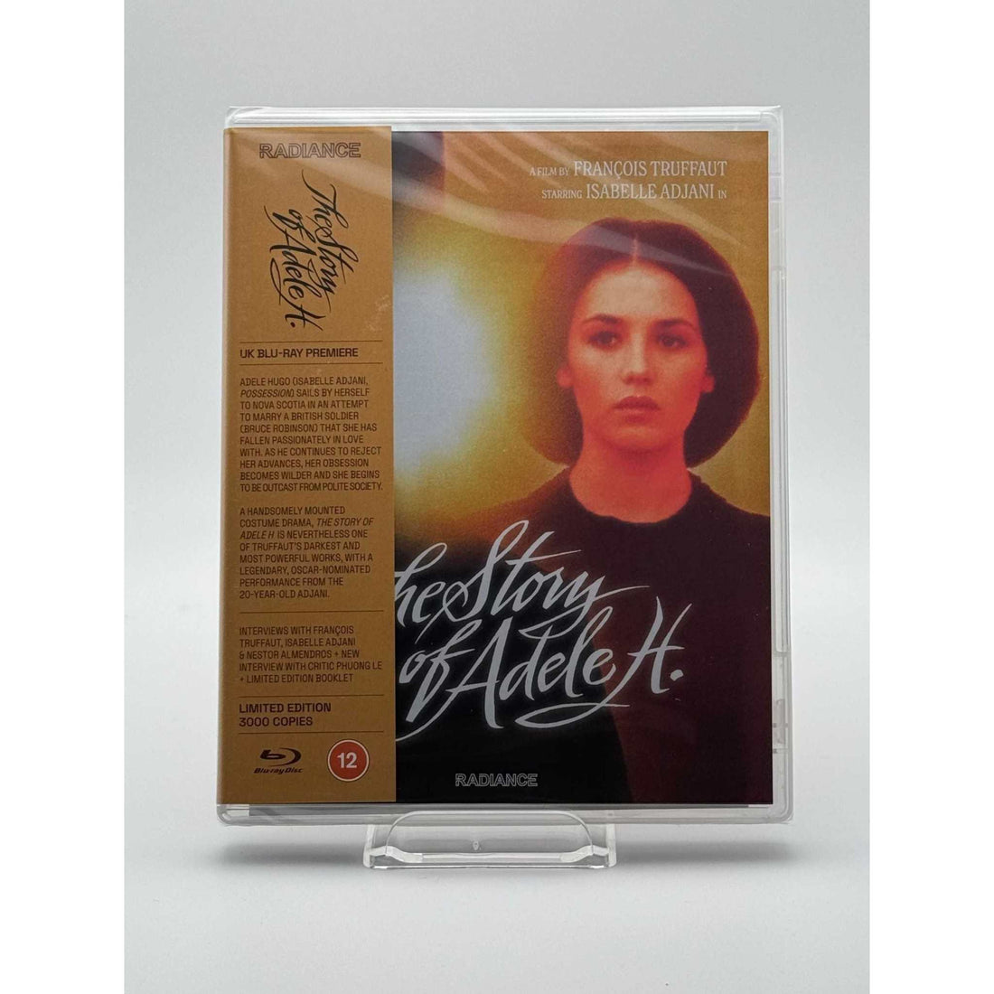 The Story Of Adele H Limited Edition Blu-Ray movie cover