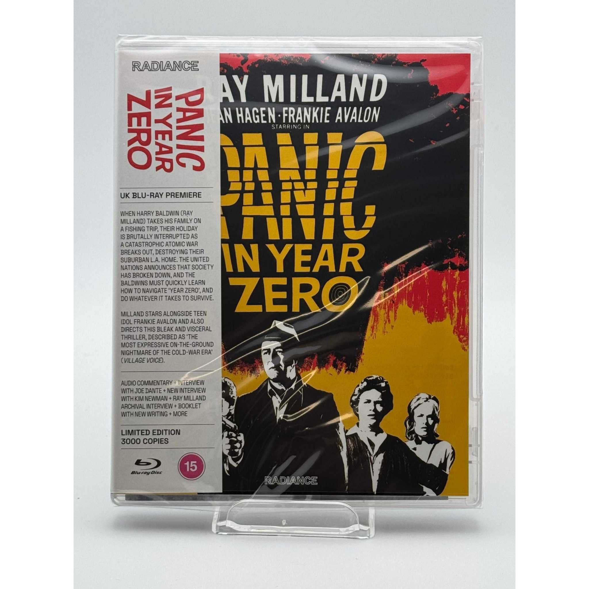 Panic In Year Zero Limited Edition Blu-Ray front cover live picture