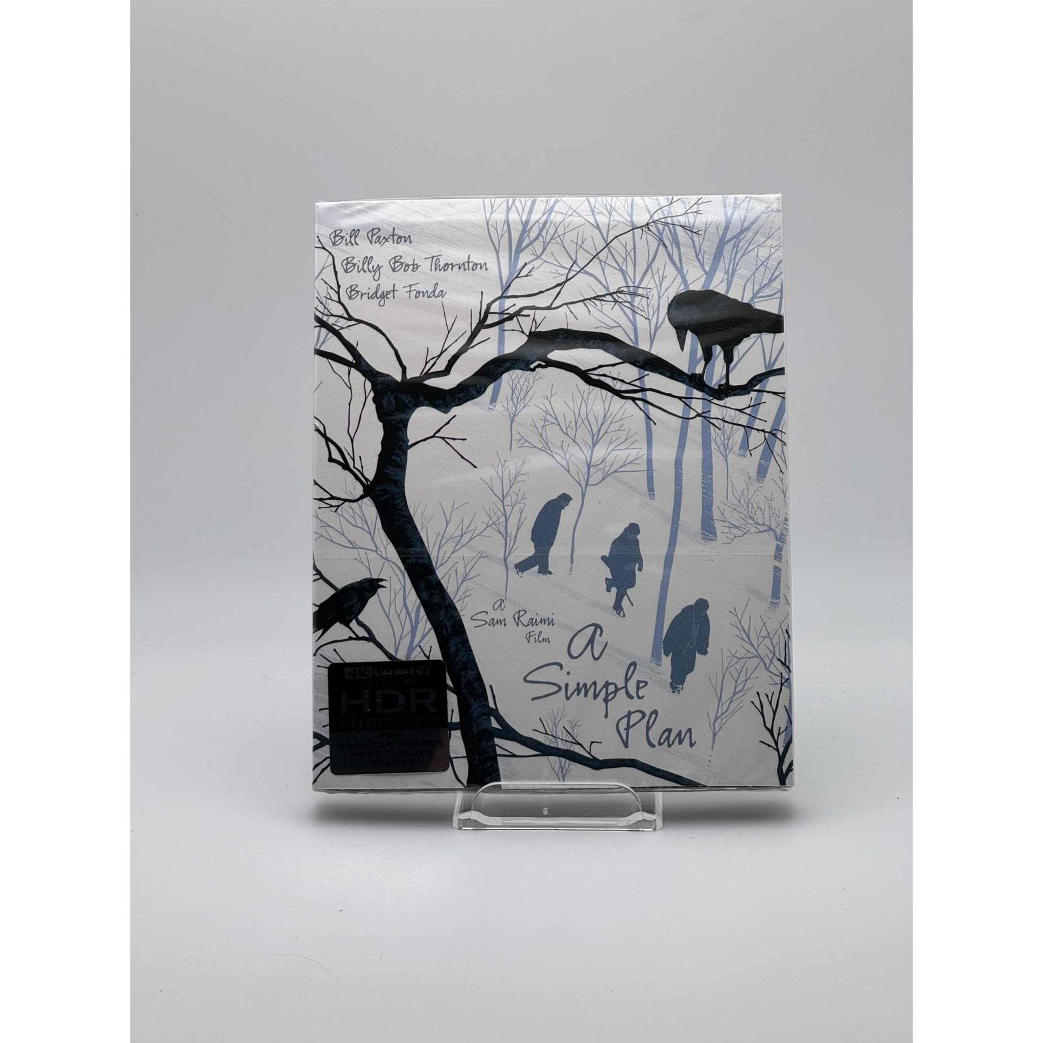 A Simple Plan Limited Edition 4K UHD with slipcover and booklet featuring winter forest artwork.