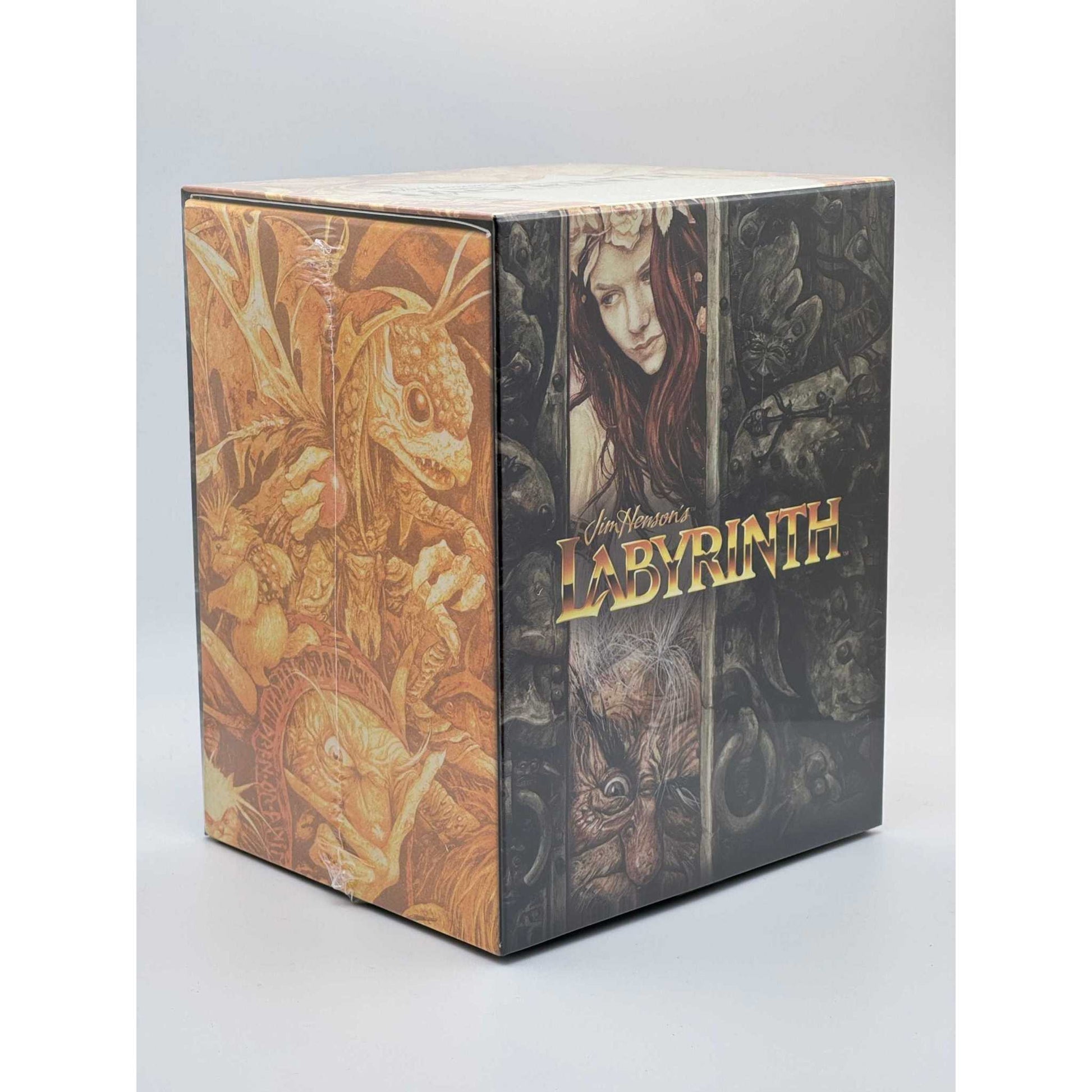 Labyrinth Limited Collector's Set 4K UHD + Blu-Ray with Big Box front and left side live picture