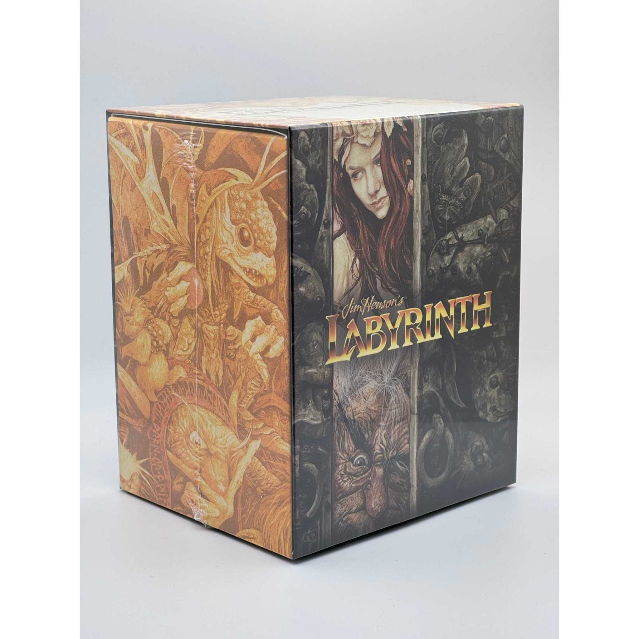 Labyrinth Limited Collector's Set 4K UHD + Blu-Ray with Big Box front and left side live picture