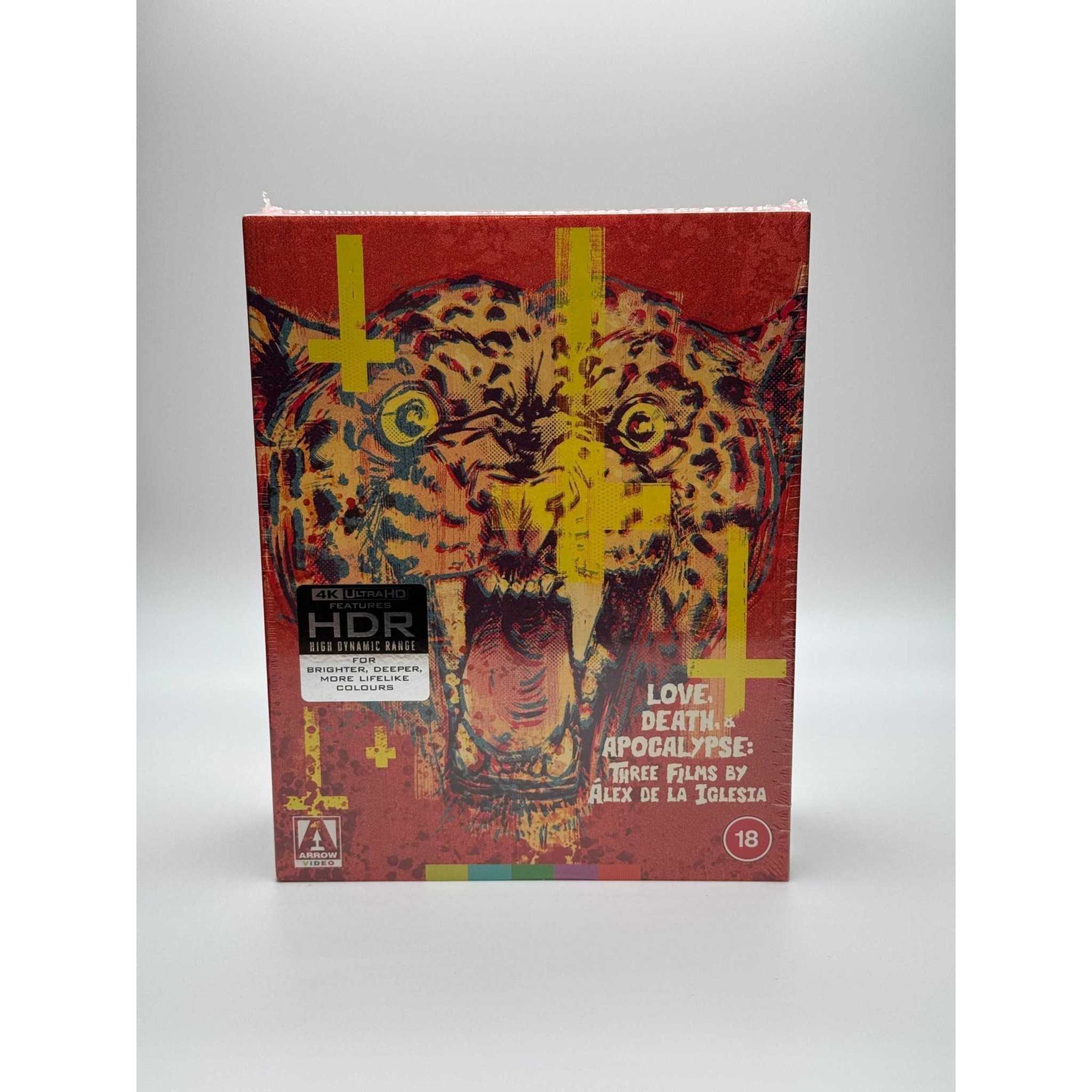 Limited Edition 4K Ultra HD Box Set featuring three films by Álex de la Iglesia.