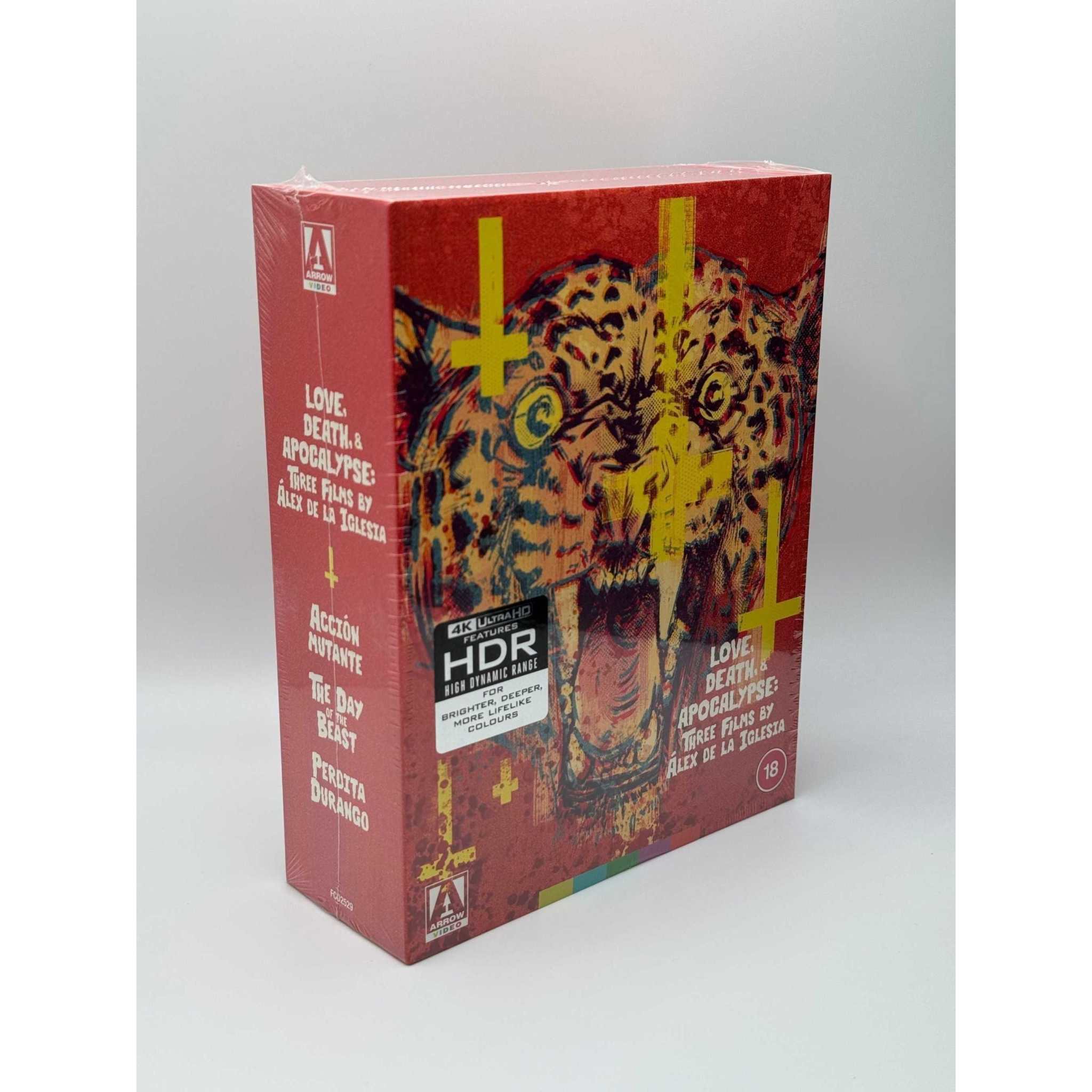 Limited Edition 4K Ultra HD Box Set - Love Death and Apocalypse by Alex De La Iglesia.