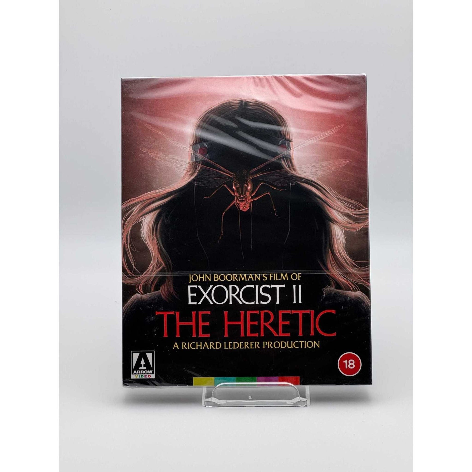 Exorcist II: The Heretic Limited Edition Blu-Ray with slipcover and booklet, Region B.