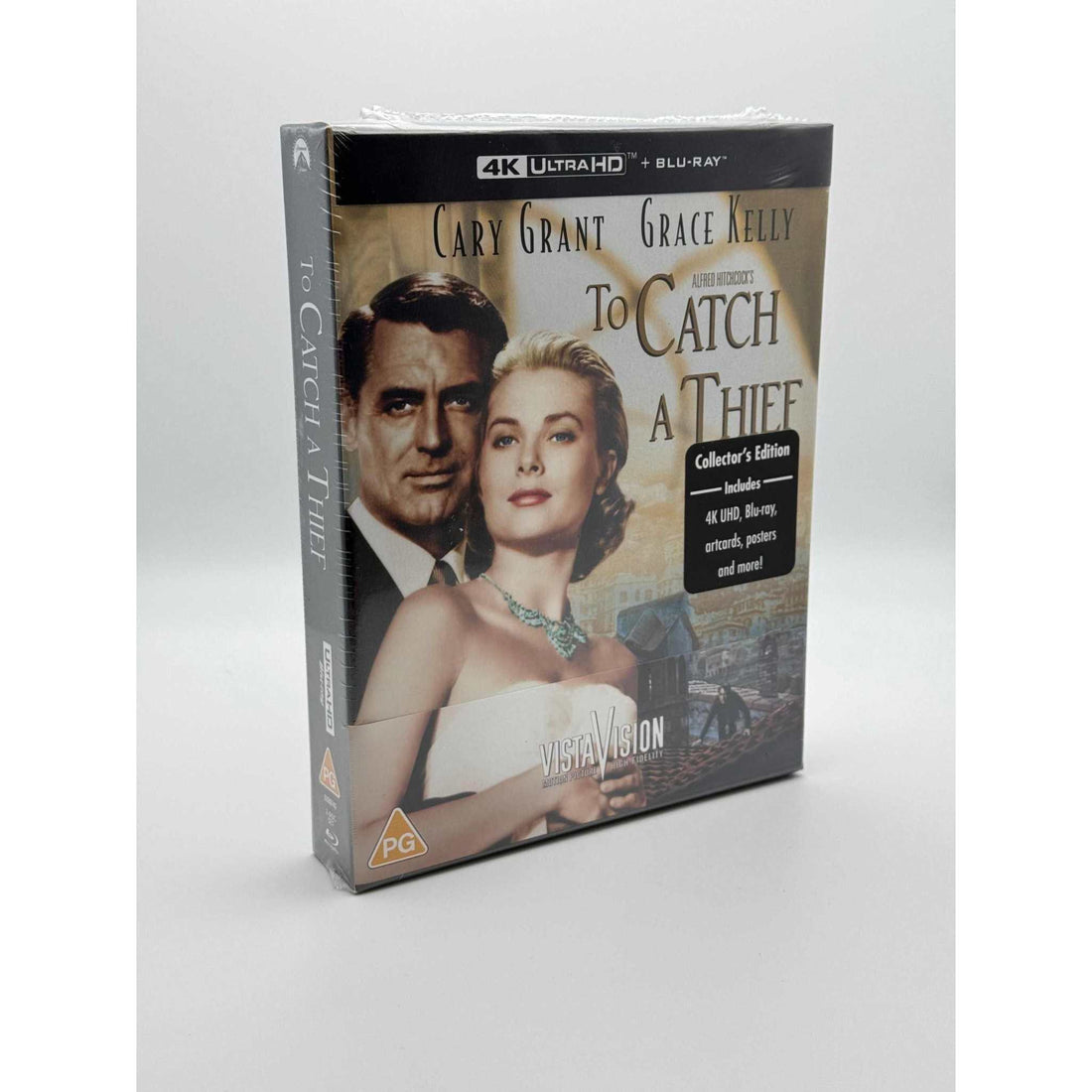 To Catch a Thief Limited Collectors Edition 4K Ultra HD + Blu-Ray full product packaging image