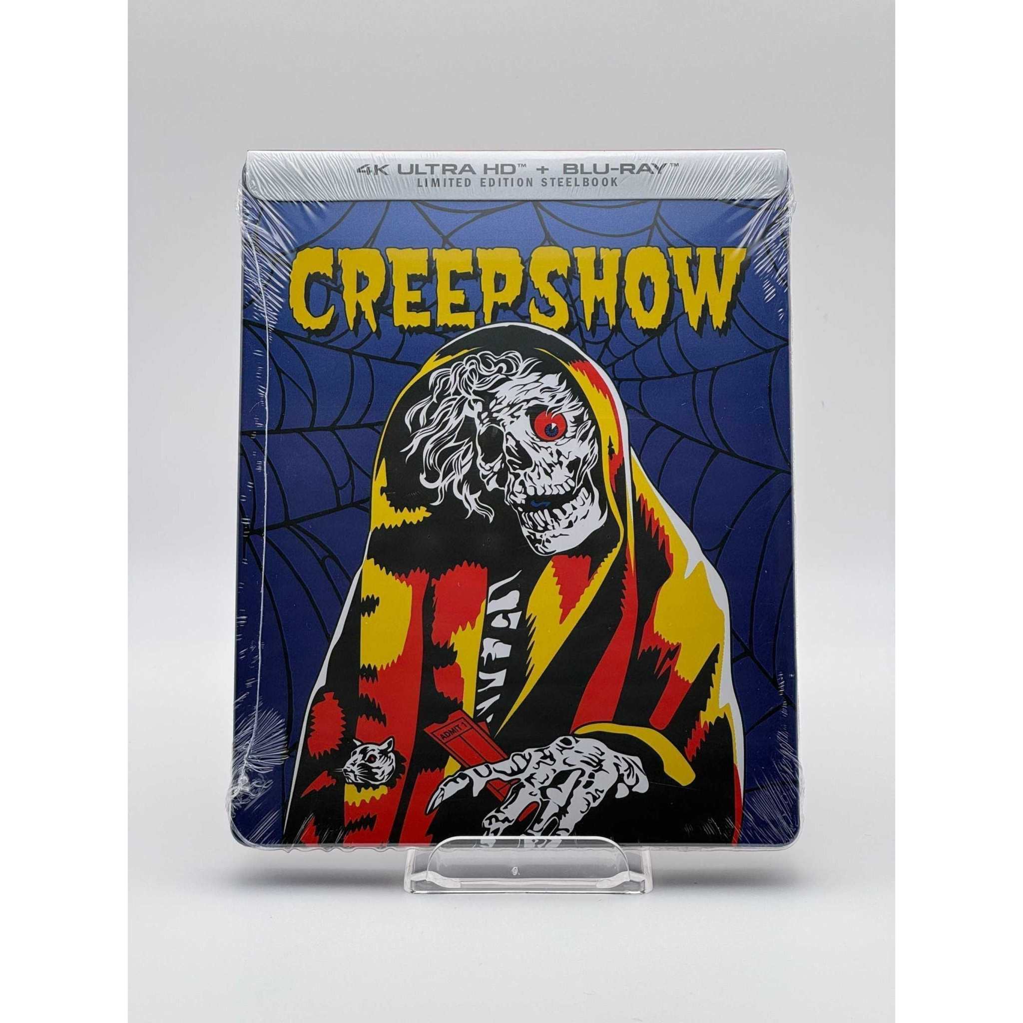 Creepshow Limited Edition Steelbook 4K UHD + Blu-ray live front cover image