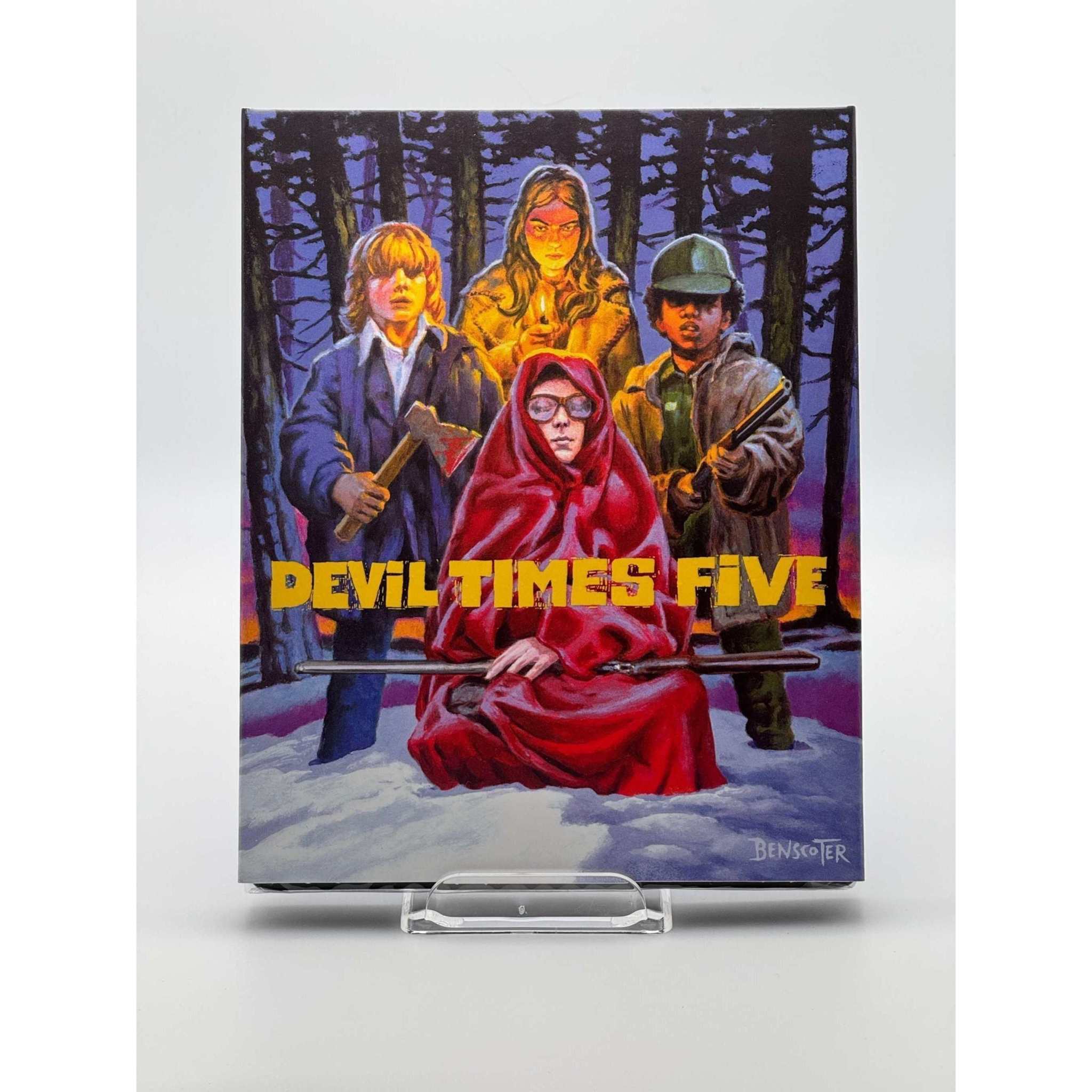 Vinegar Syndrome: Devil Times Five 4K UHD with Slipcover live front cover picture