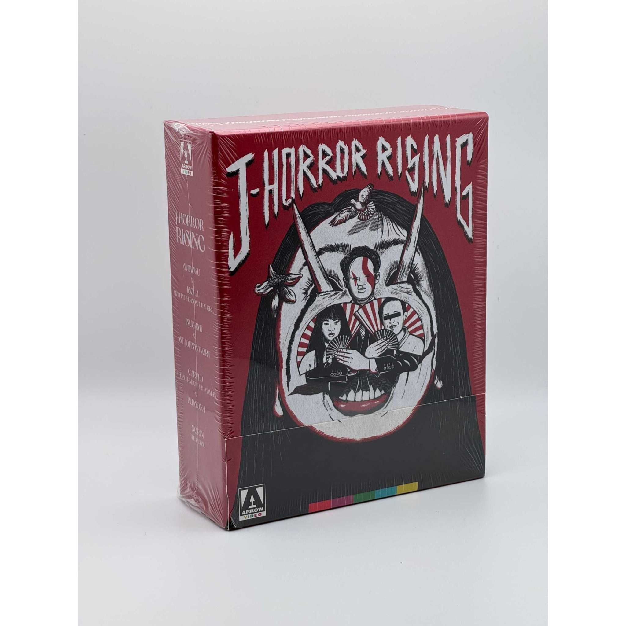 J-Horror Rising Limited Edition Blu-ray Box Set live front cover and spine image