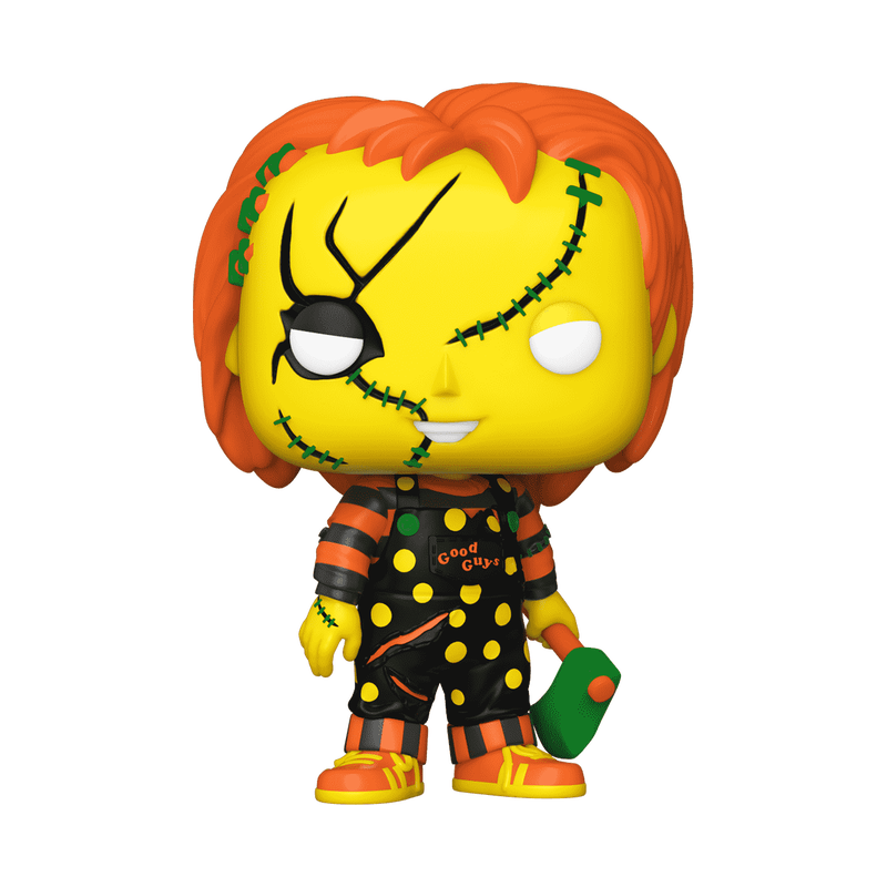 FUNKO POP! Movies: Chucky Vintage Halloween w/ Axe - Chucky image of product in box
