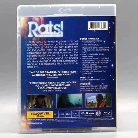 Yellow Veil Pictures - Rats! Blu-Ray w/ Slipcover