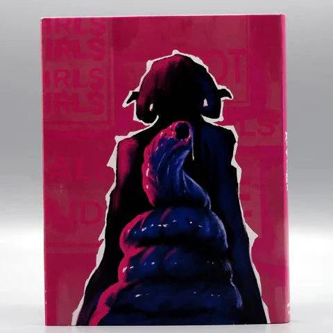 Revealer Blu-Ray slipcover with dark tentacle artwork on pink background