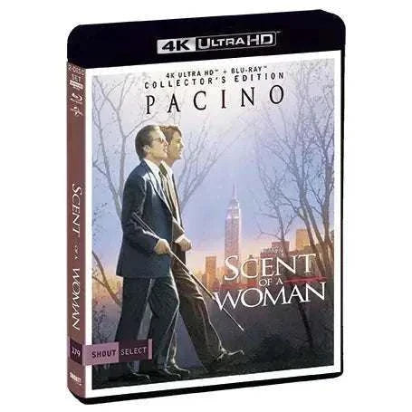 Scent Of A Woman Collector's Edition 4K UHD + Blu-Ray with Limited Edition Slipcover.