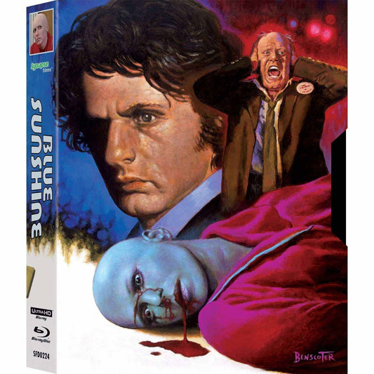 Blue Sunshine 4K UHD + Blu-Ray + CD with Rigid Slipcase and Extras Packaging